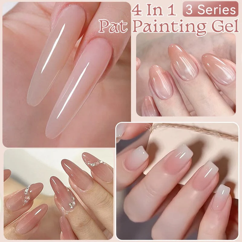 4 Colors 4 in 1 Pat Painting Gel Mist Murmur - Image 8