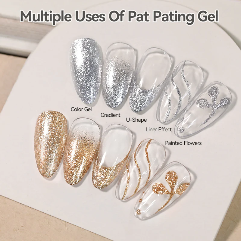 4 Colors 4 In 1 Pat Painting Gel Glimmer Rush - Image 7