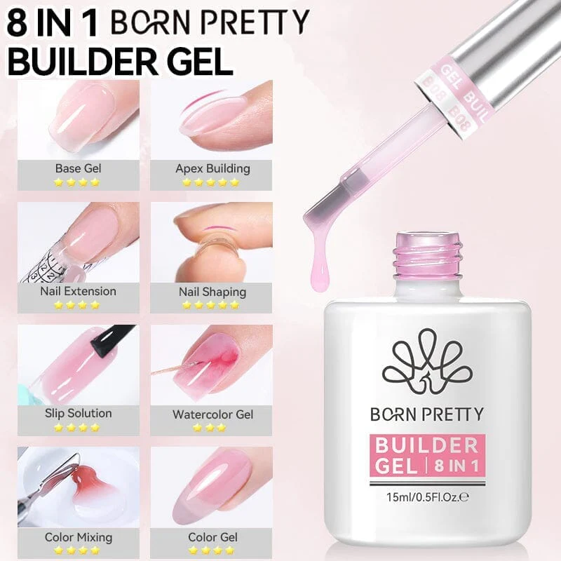 8 in 1 Builder Gel 15ml - Image 23