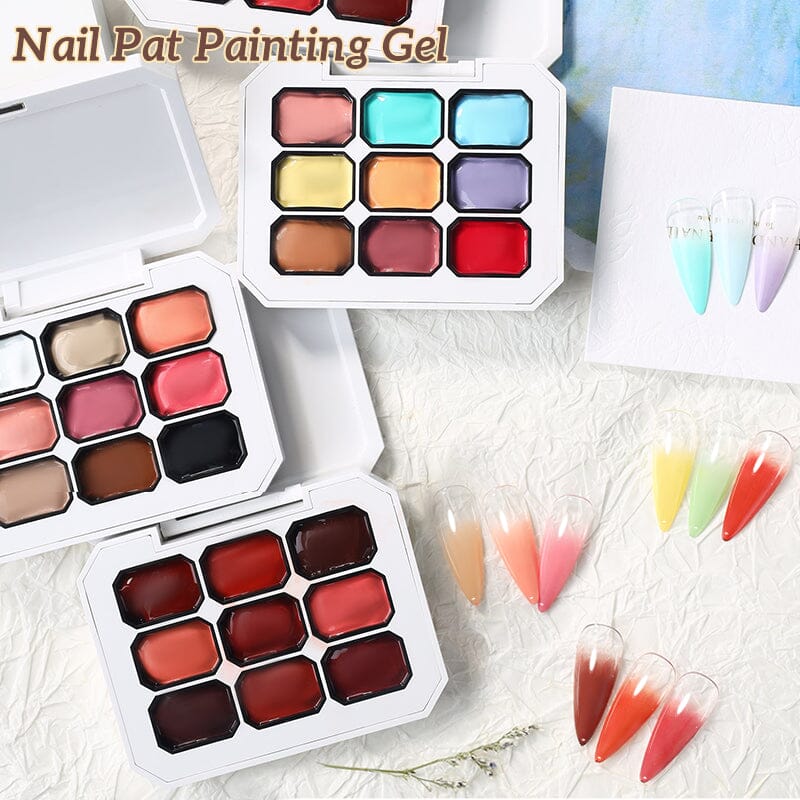 9 Colors Pat Painting Gel - Image 10