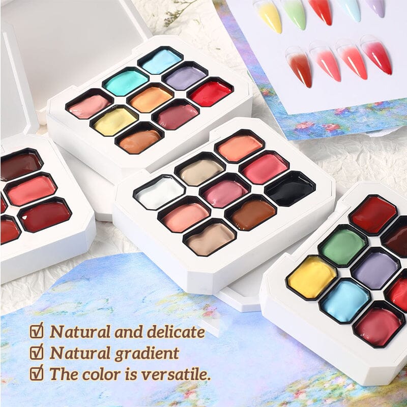 9 Colors Pat Painting Gel - Image 13