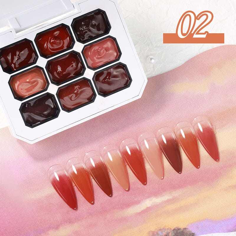 9 Colors Pat Painting Gel - Image 18