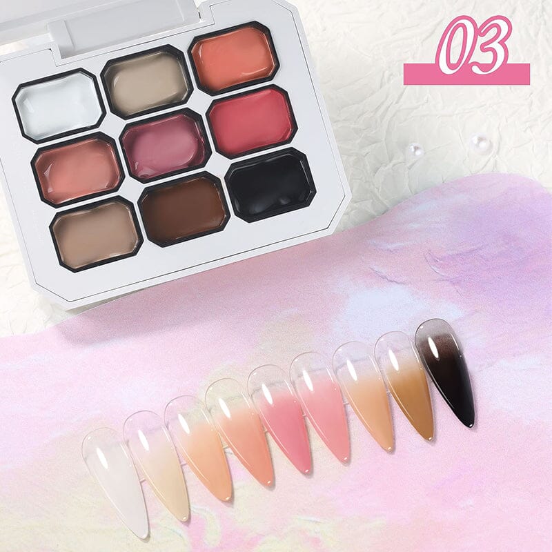 9 Colors Pat Painting Gel - Image 19