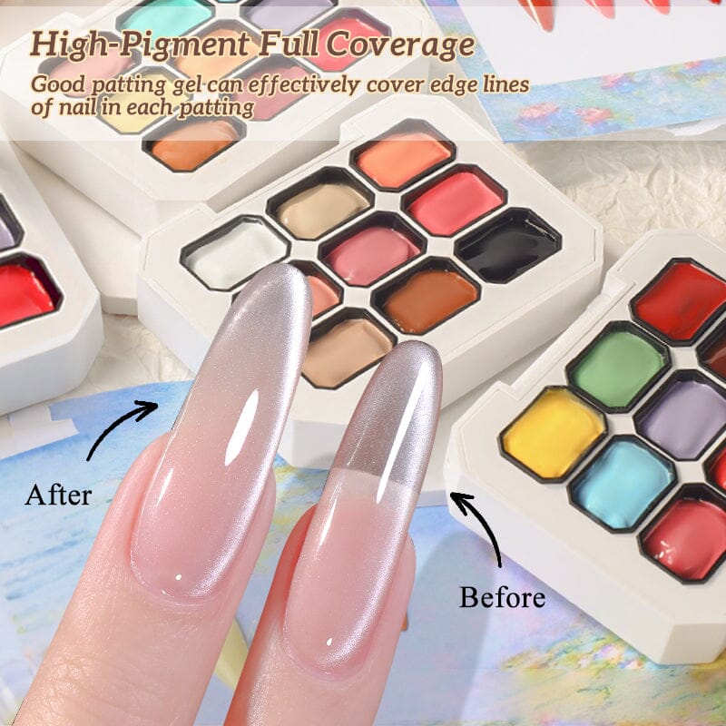 9 Colors Pat Painting Gel - Image 3