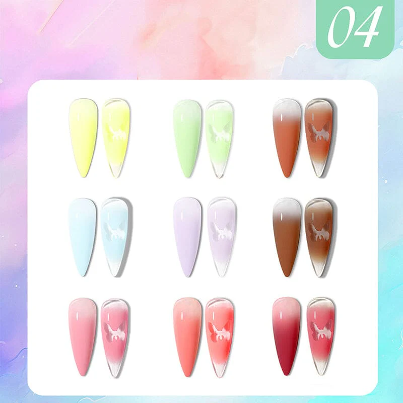9 Colors Pat Painting Gel - Image 8