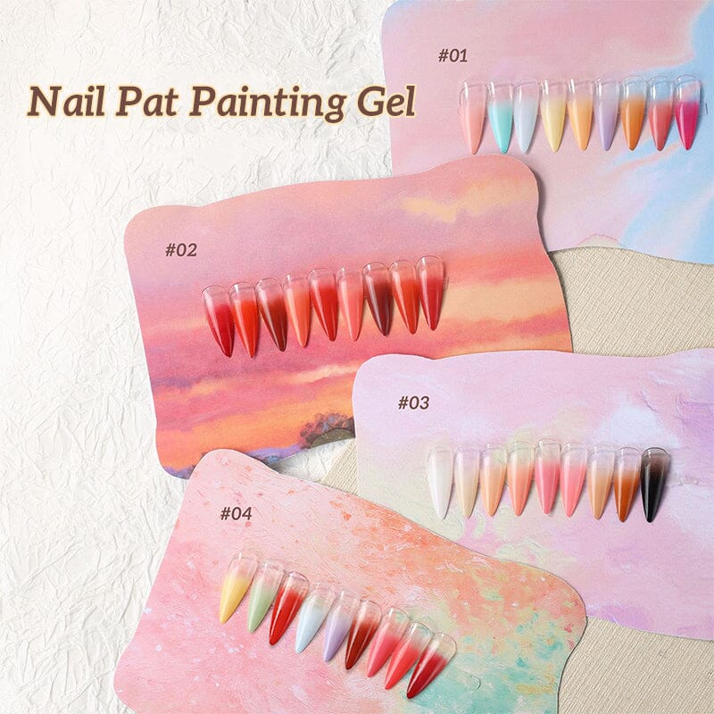 9 Colors Pat Painting Gel - Image 9