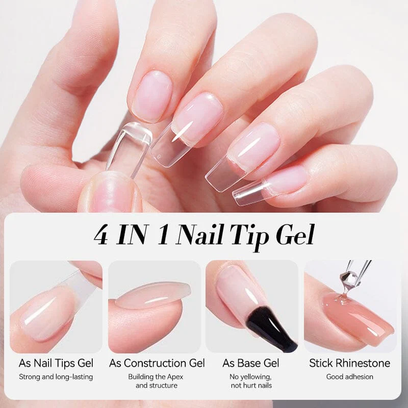 4 in 1 Nail Tip Gel 15ml - Image 2
