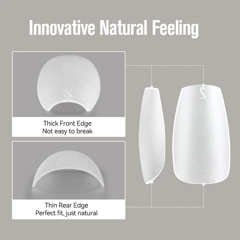 420pcs Matte Soft Gel Tips - Image 2