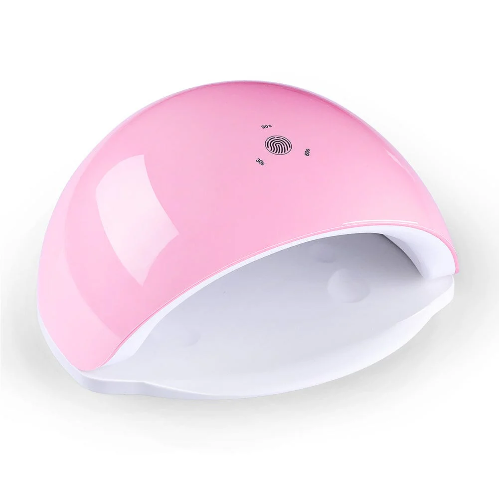 48W UV LED Nail Lamp Pink US Type Plug - Image 3