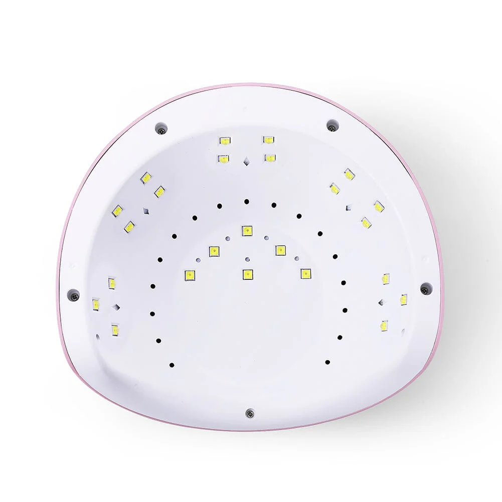 48W UV LED Nail Lamp Pink US Type Plug - Image 5