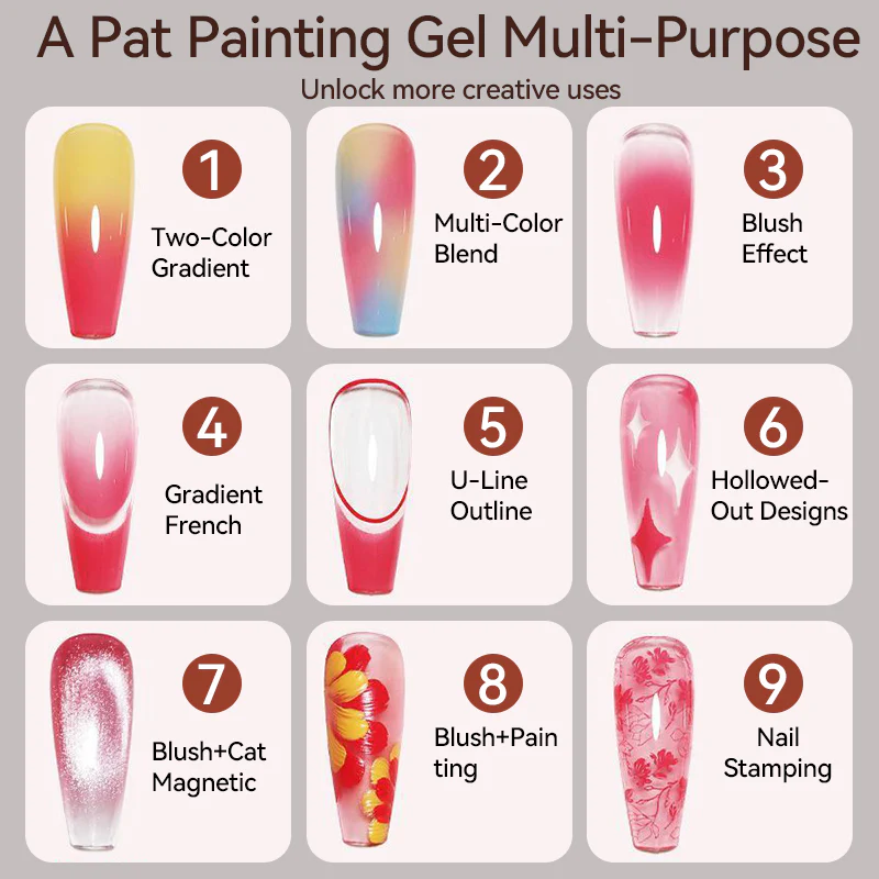 4 In 1 Pat Painting Gel 8ml - Image 14