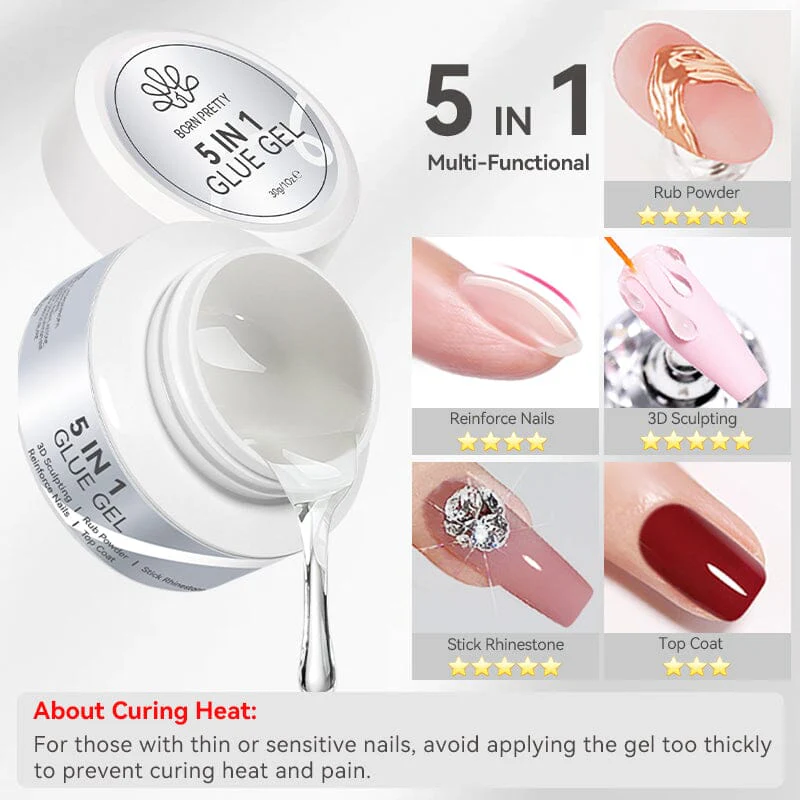 5 in 1 Glue Gel 30g - Image 3