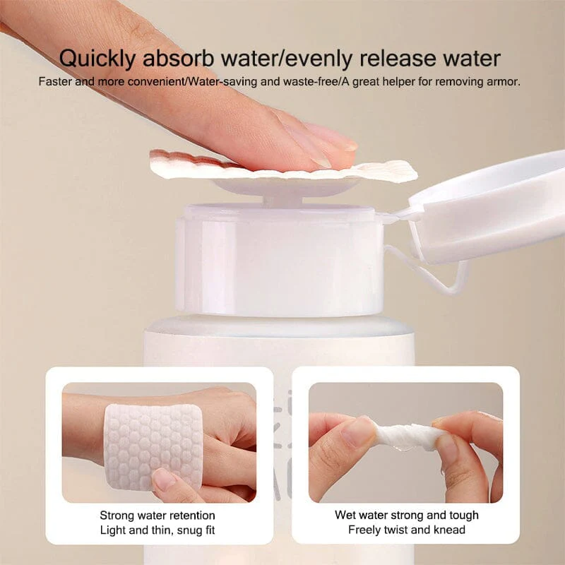 200pcs Nail Cleaning Cotton Pads - Image 11