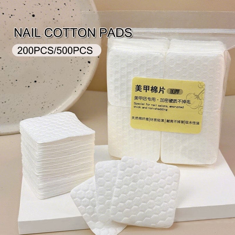 200pcs Nail Cleaning Cotton Pads - Image 16