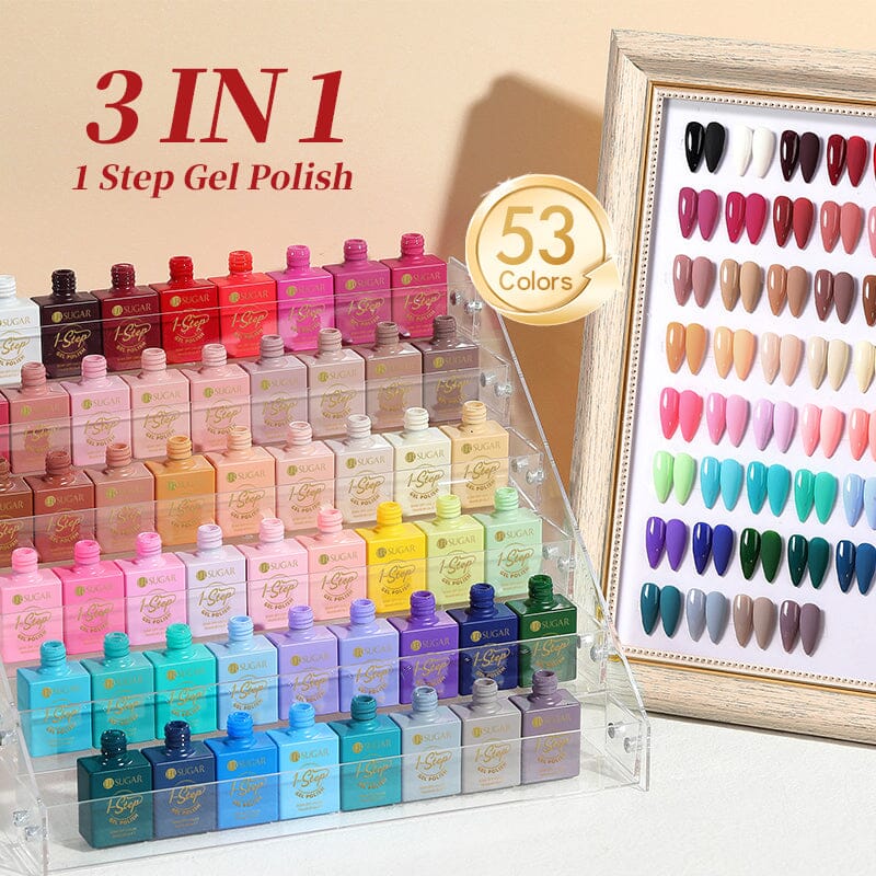 53 Colors 1 Step Gel Polish 15ml - Image 2