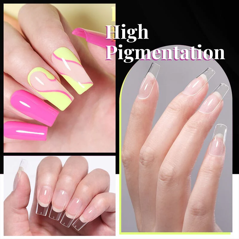 550pcs Medium Square Soft Gel Tips - Image 8