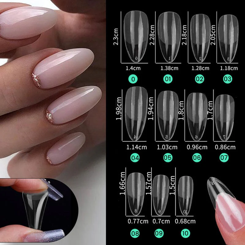 550pcs Soft Gel Tips - Image 9