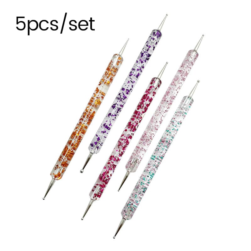 5pcs Dual-ended Nail Dotting Pen Set - Image 11