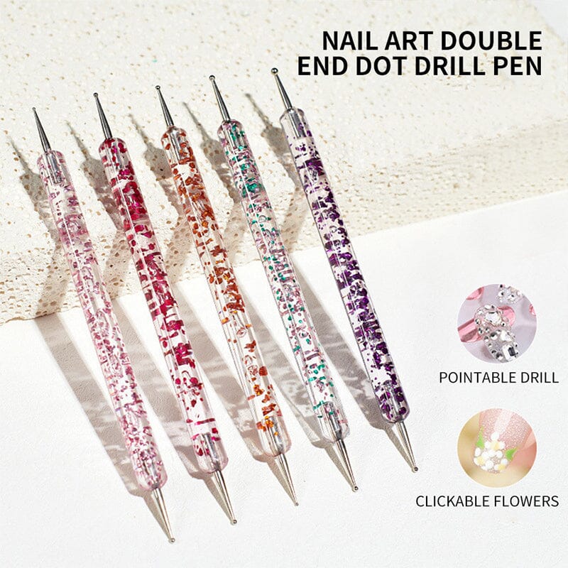 5pcs Dual-ended Nail Dotting Pen Set - Image 4