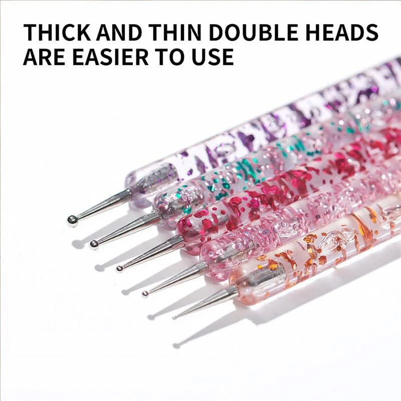 5pcs Dual-ended Nail Dotting Pen Set - Image 5