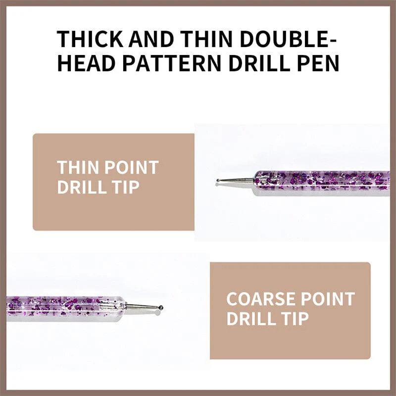 5pcs Dual-ended Nail Dotting Pen Set - Image 9