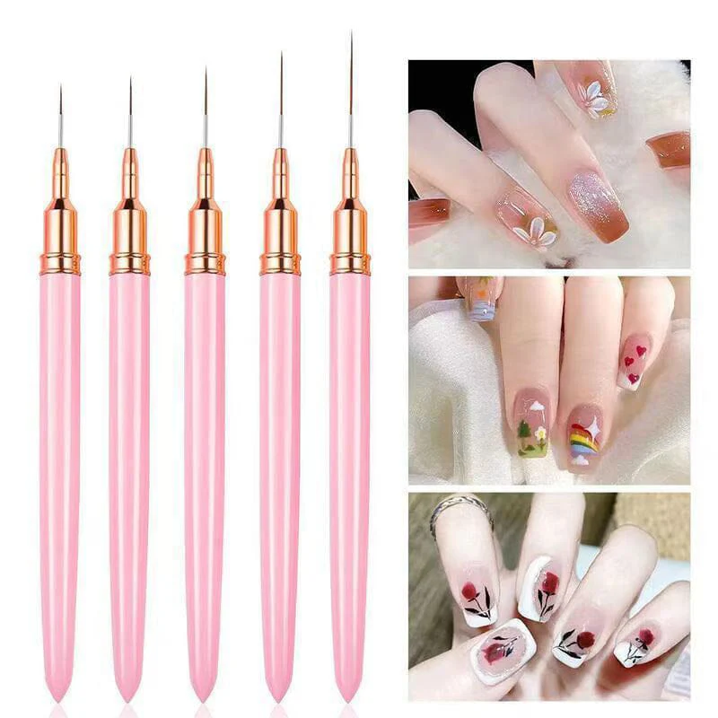 5pcs Liner Nail Brush Set - Image 11