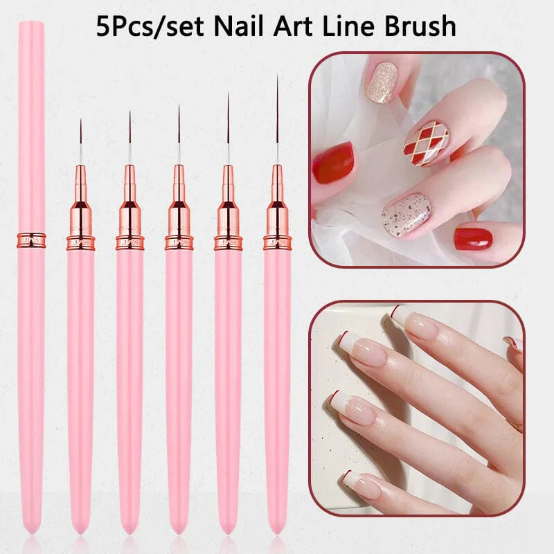 5pcs Liner Nail Brush Set - Image 12