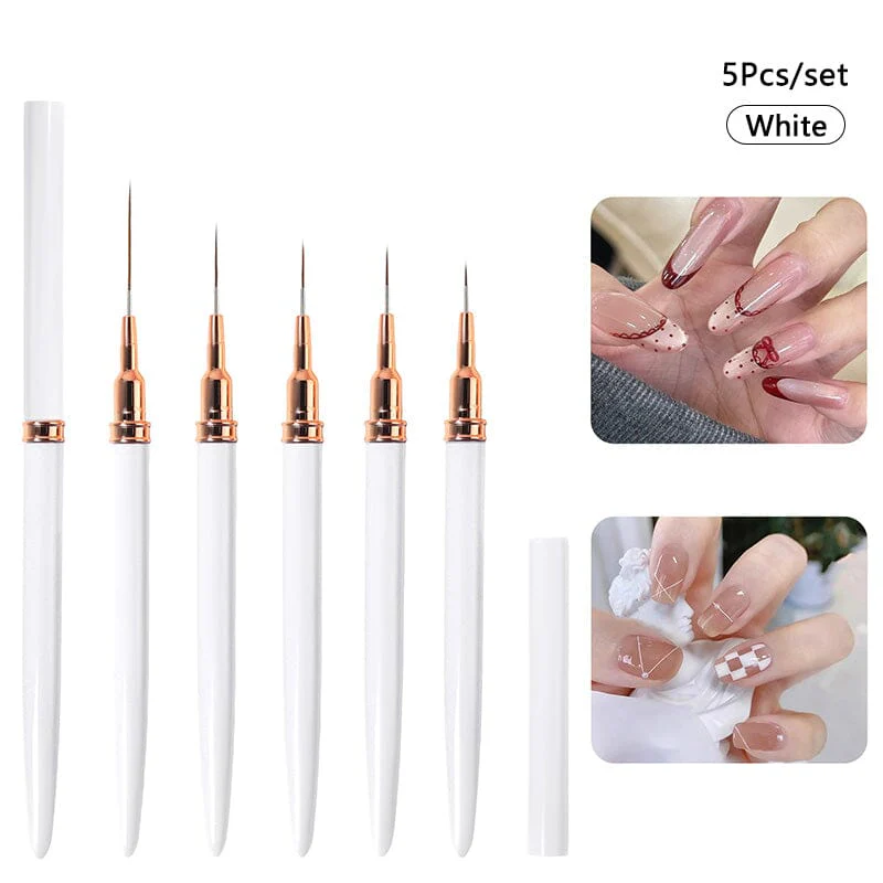 5pcs Liner Nail Brush Set - Image 14