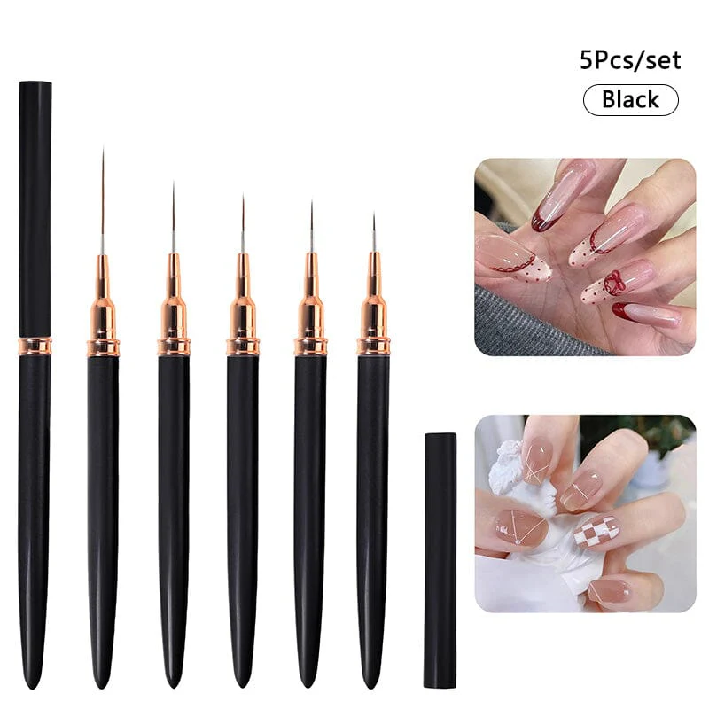5pcs Liner Nail Brush Set - Image 16