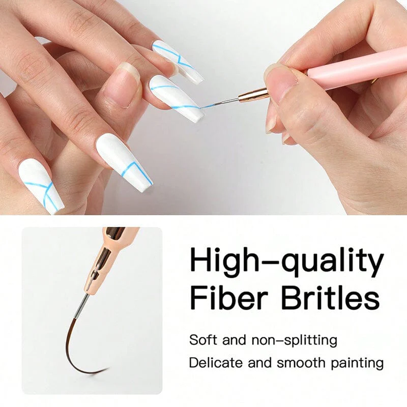 5pcs Liner Nail Brush Set - Image 7