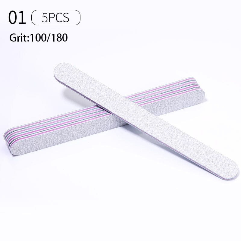 5pcs Nail Files Set 100/180 - Image 13