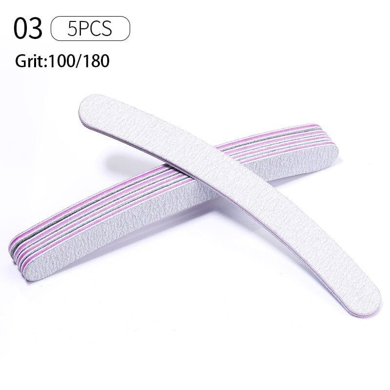 5pcs Nail Files Set 100/180 - Image 15