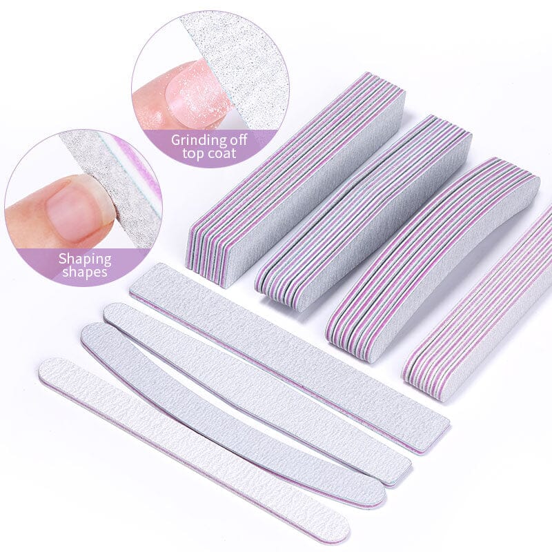 5pcs Nail Files Set 100/180 - Image 4