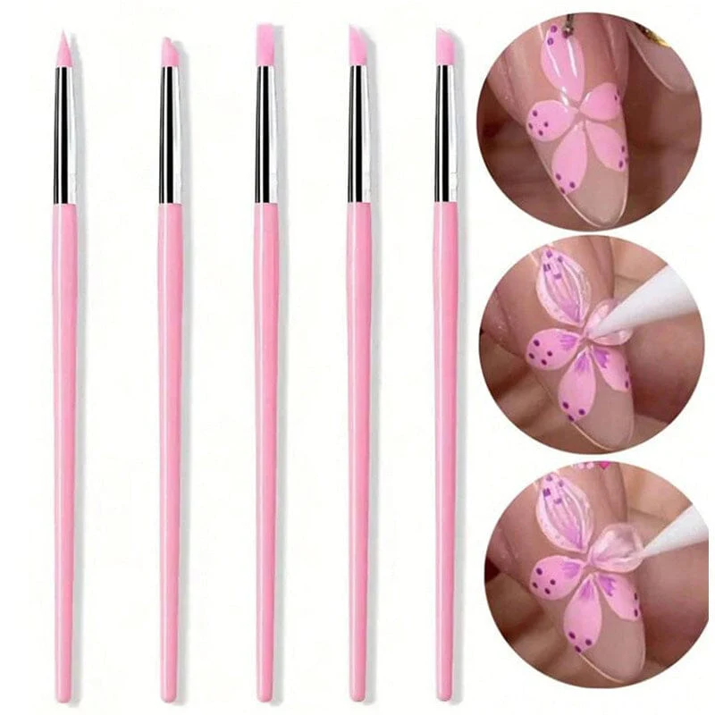 5pcs Silicon Pressing Pen Set - Image 12