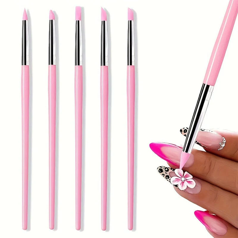 5pcs Silicon Pressing Pen Set - Image 13