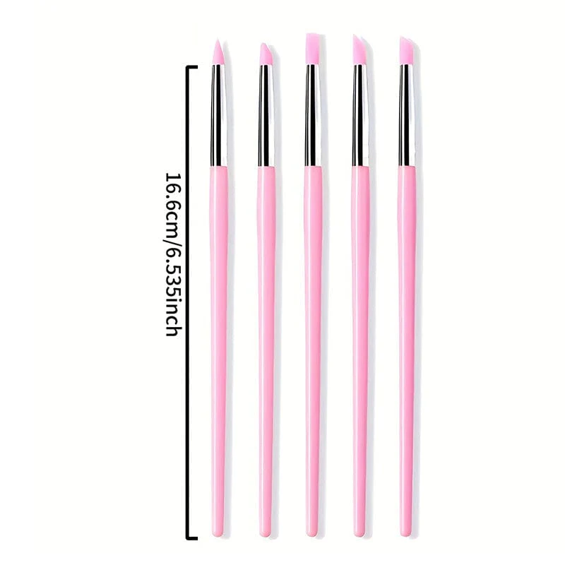 5pcs Silicon Pressing Pen Set - Image 8