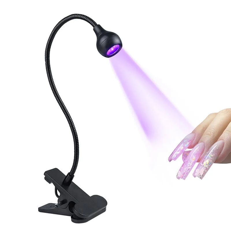 5W Black Foot Switch UV Nail Lamp - Image 2