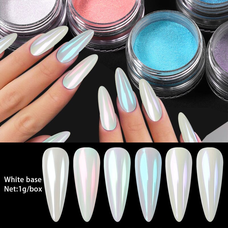 6 Boxes Chrome Nail Powder Set - Image 9