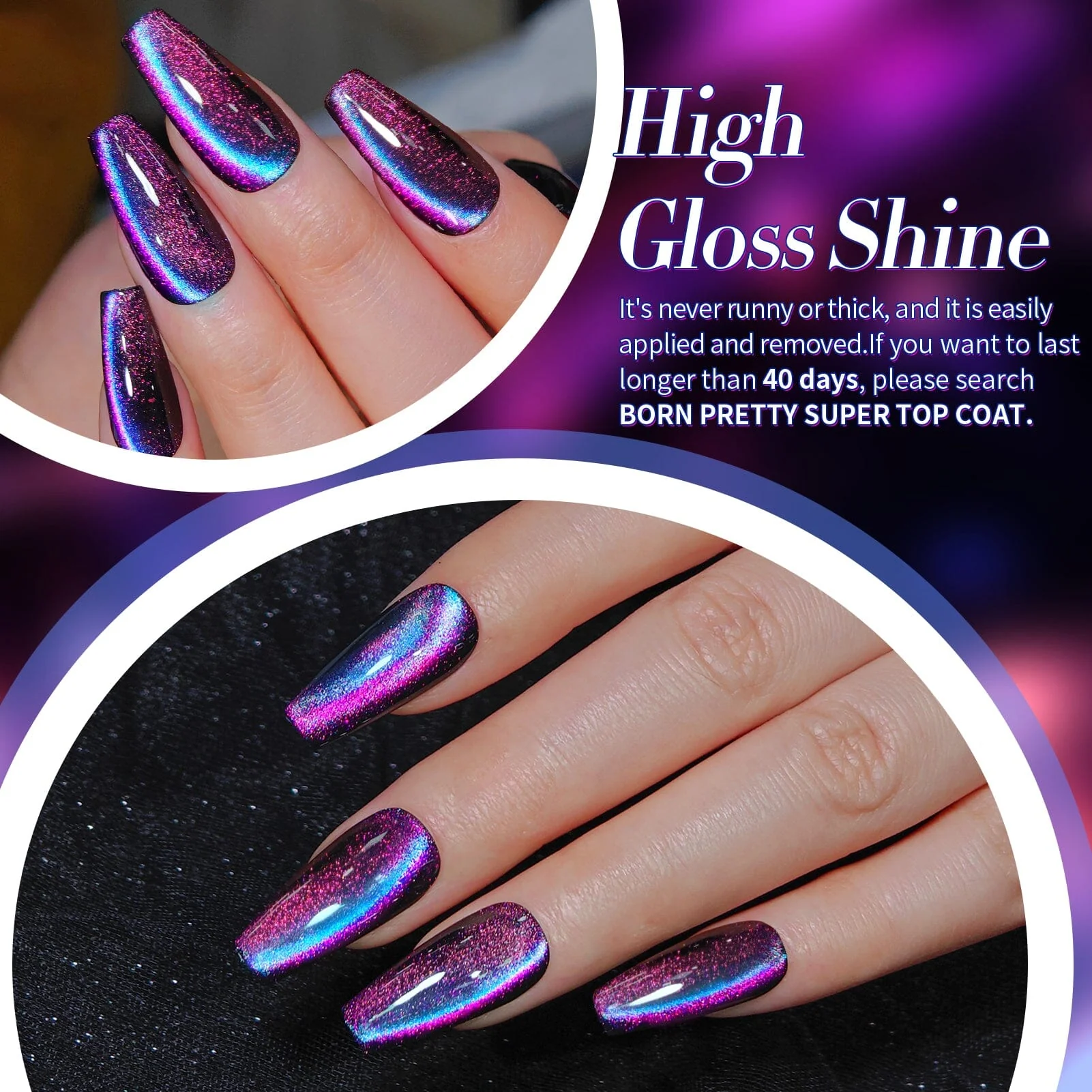 6 Colors 9D Cat Magnetic Gel M05 Polaris 7ml - Image 4