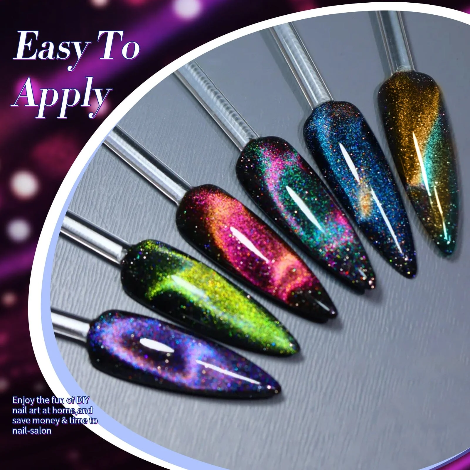 6 Colors 9D Cat Magnetic Gel M05 Polaris 7ml - Image 5