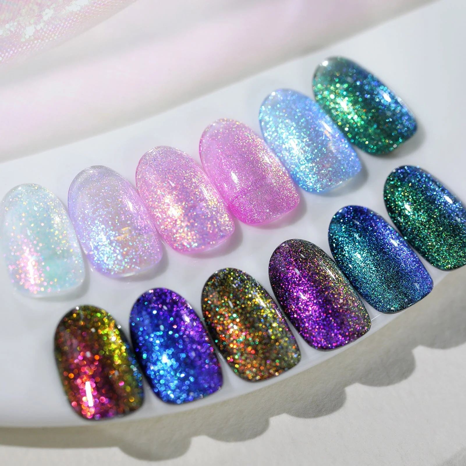 6 Colors Aurora Gel Polish Set T04 Conch Spirit 7ml - Image 9