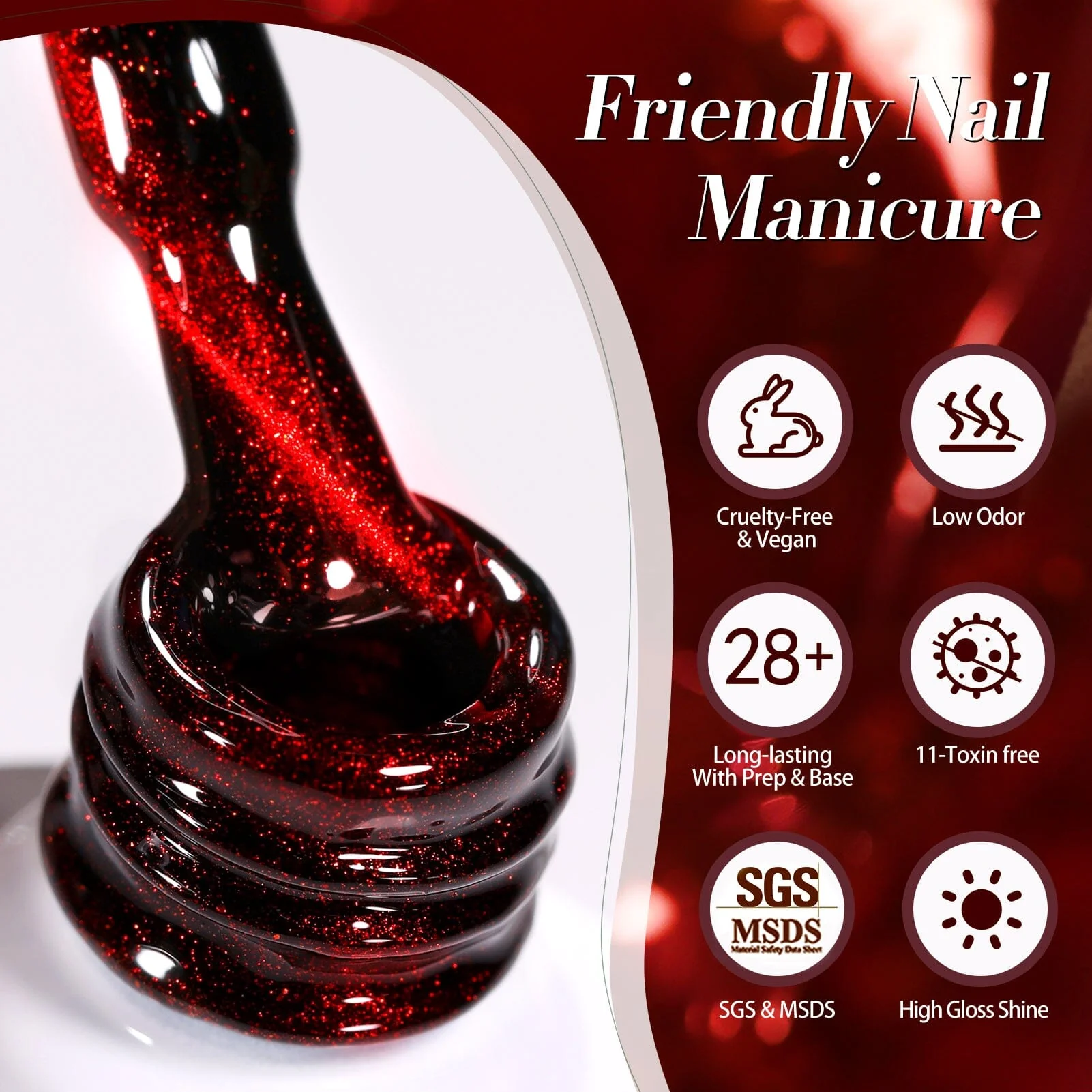 6 Colors Cat Magnetic Gel M30 Good Luck 7ml - Image 5