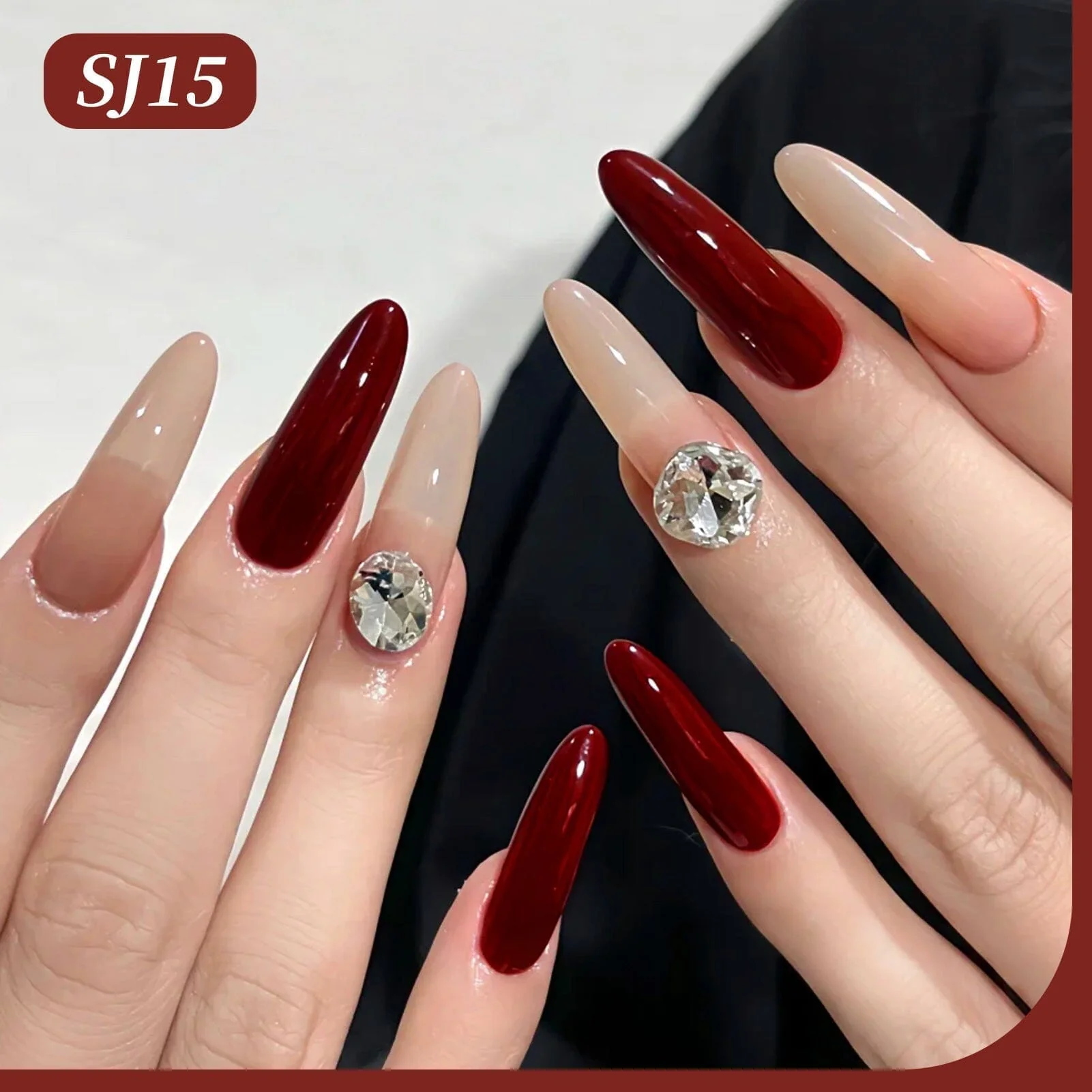 6 Colors Christmas Nail Gel 15ml - Image 2