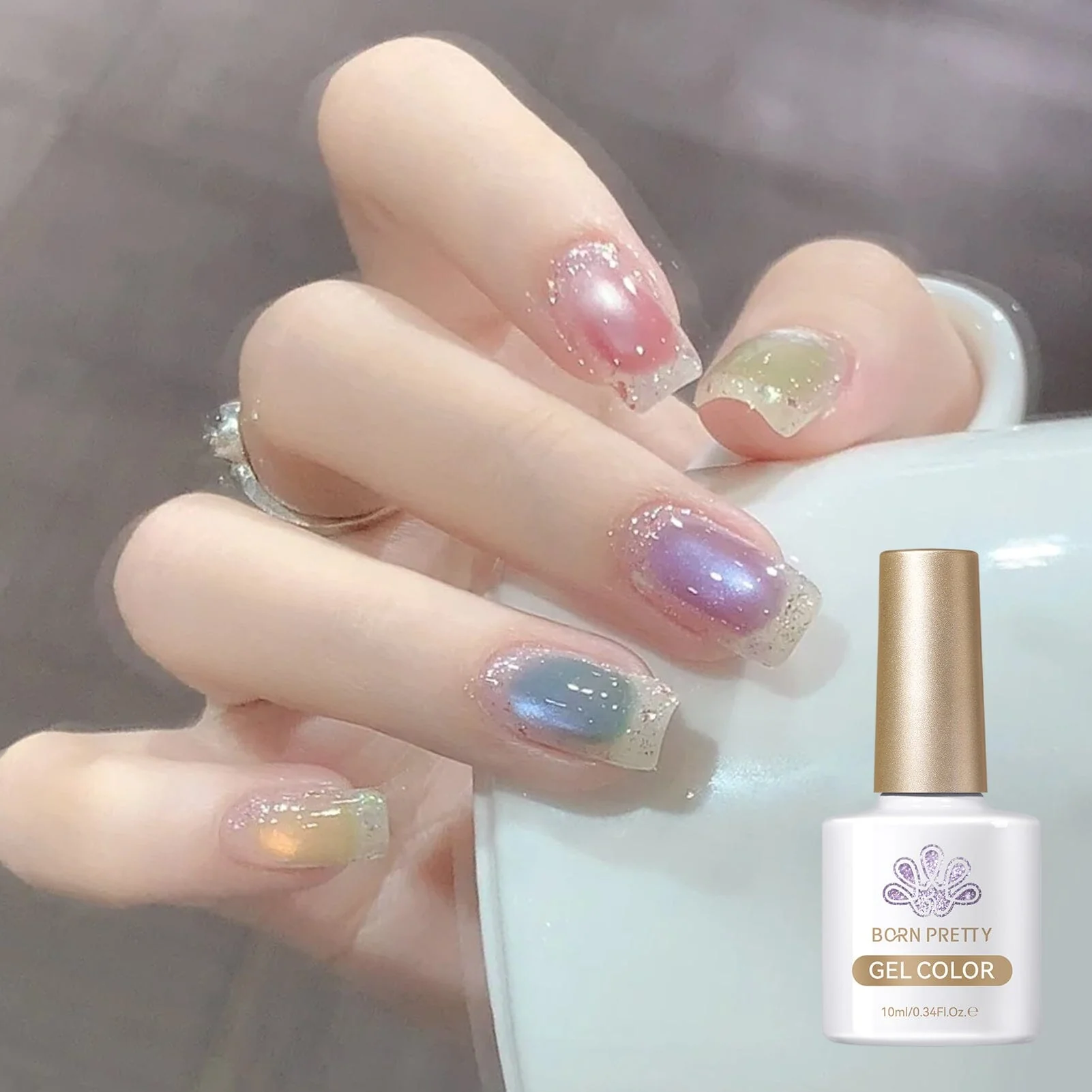 6 Colors Colored Cat Magnetic Gel M02 Light Flow 7ml - Image 11
