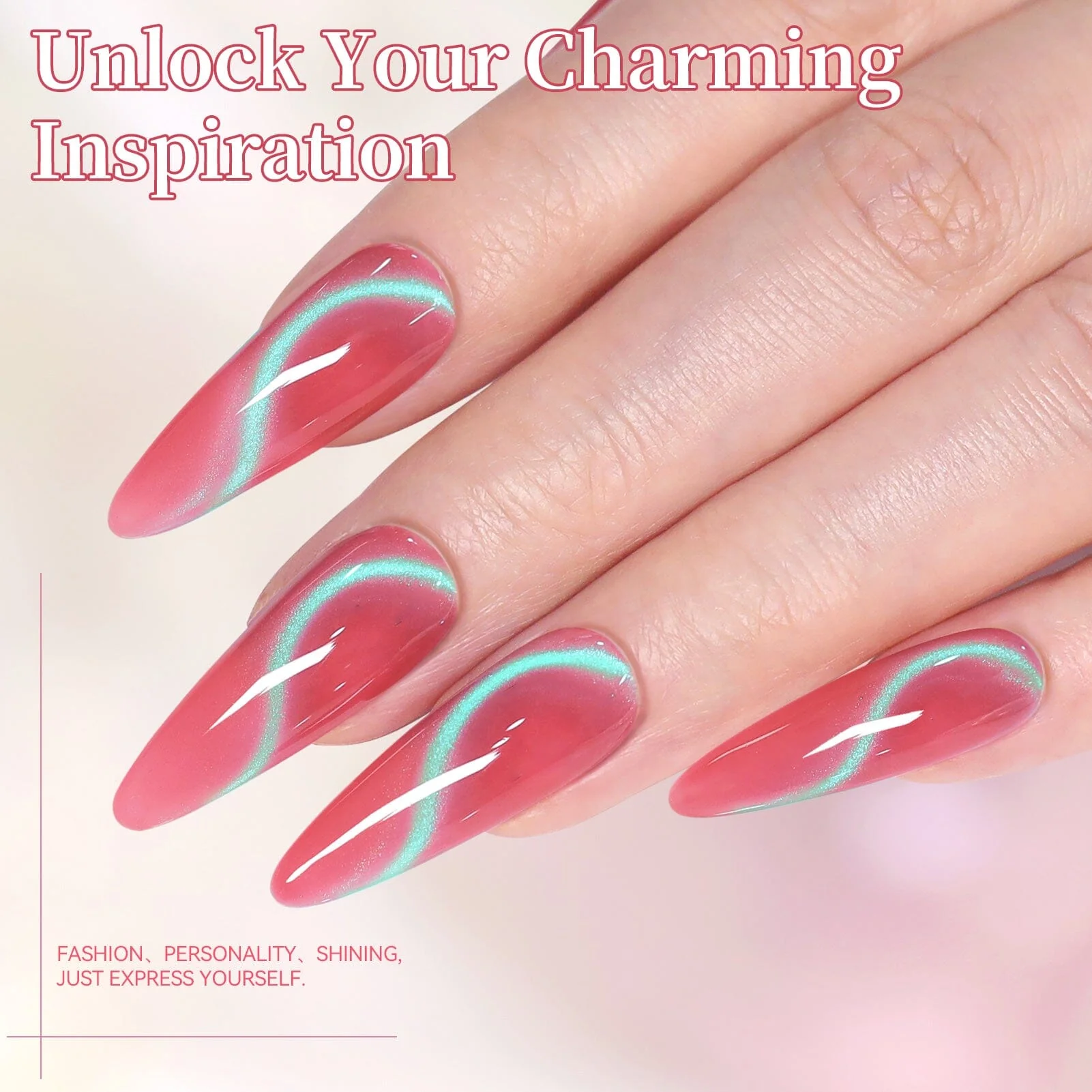 6 Colors Colored Cat Magnetic Gel Summer Light 15ml - Image 3