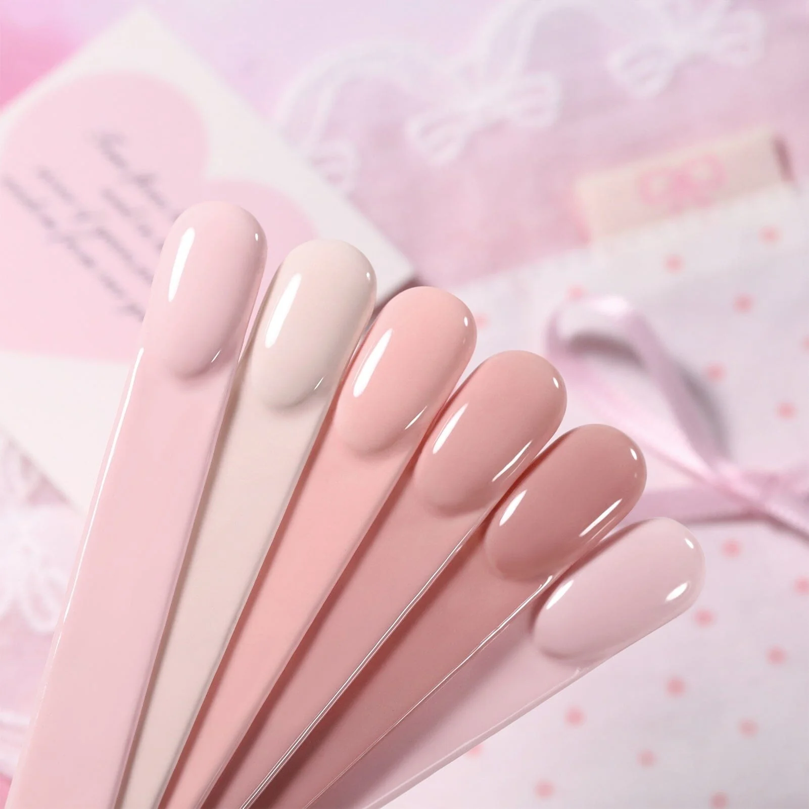 6 Colors Gel Polish S03 Cupid's Whisper 7ml - Image 4