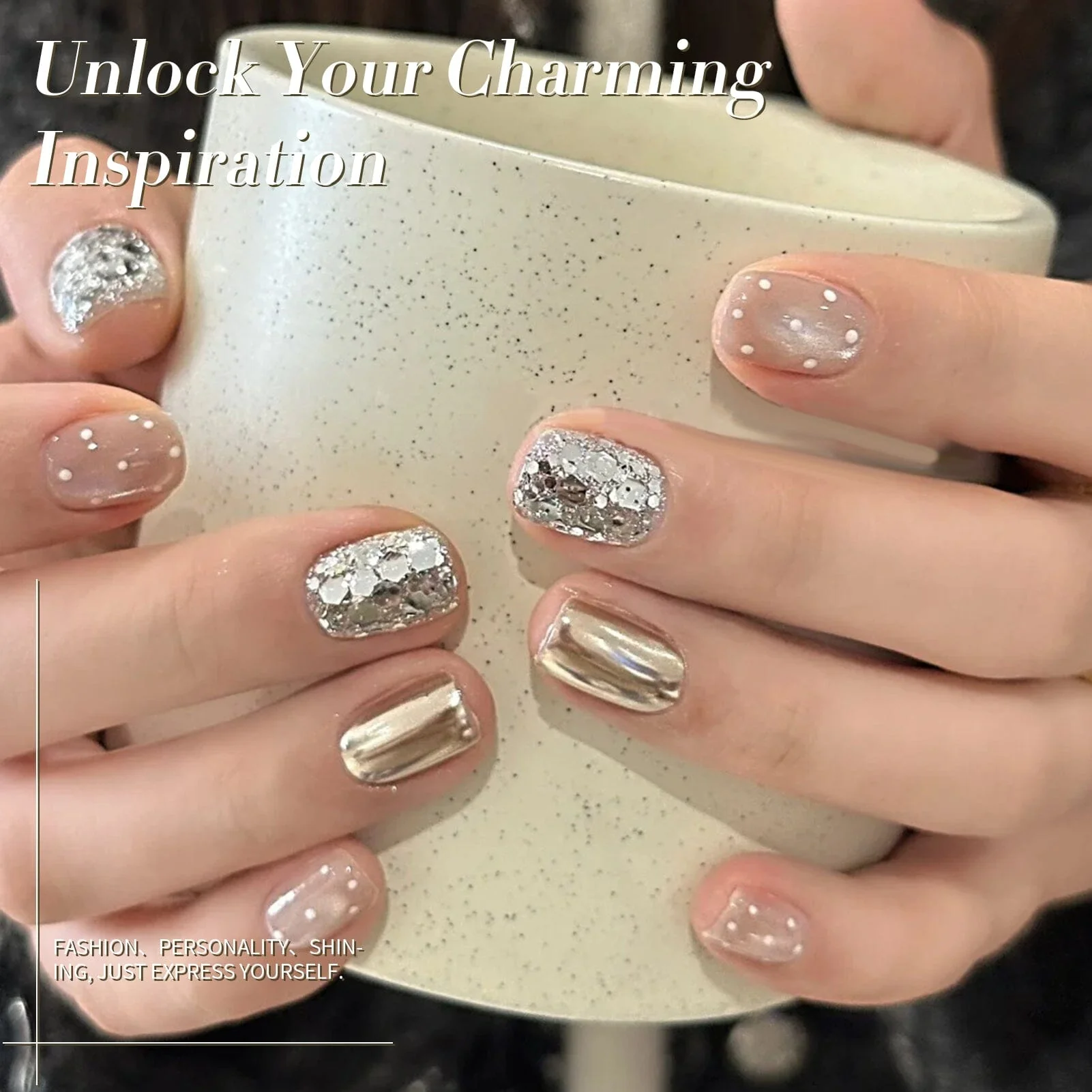 6 Colors Glitter Gel S13 Holiday 7ml - Image 3