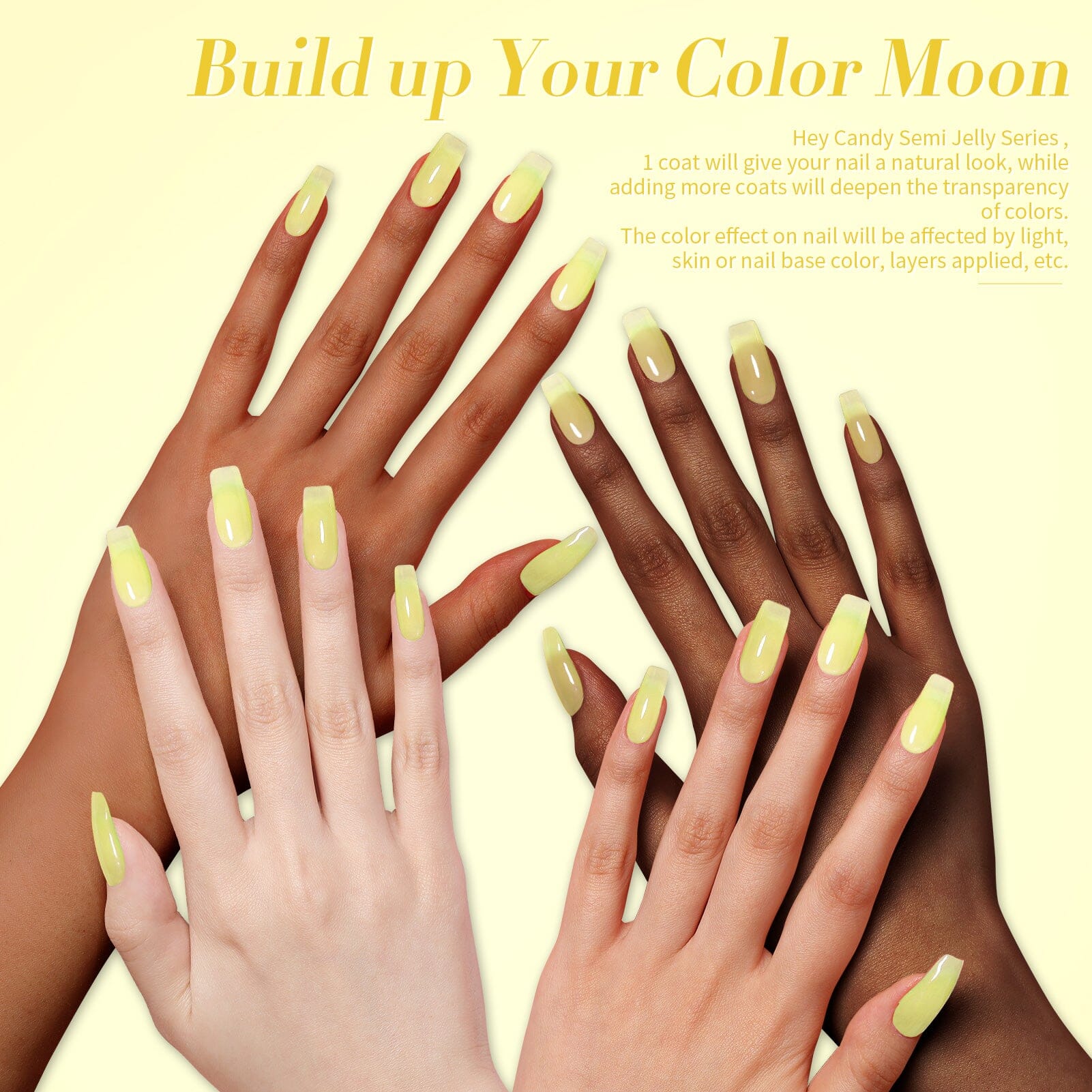 6 Colors Jelly Gel J36 Hey Candy 7ml - Image 5
