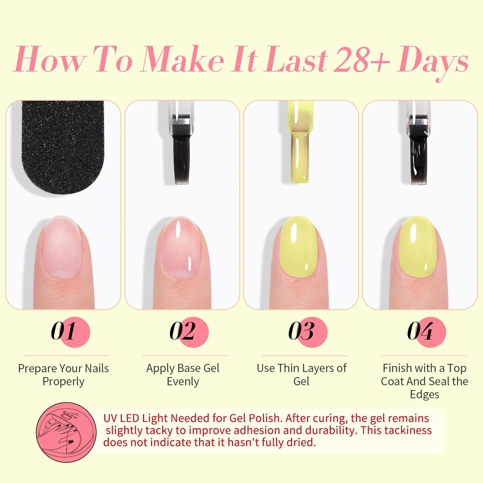 6 Colors Jelly Gel J05 Candy Glass 7ml - Image 9
