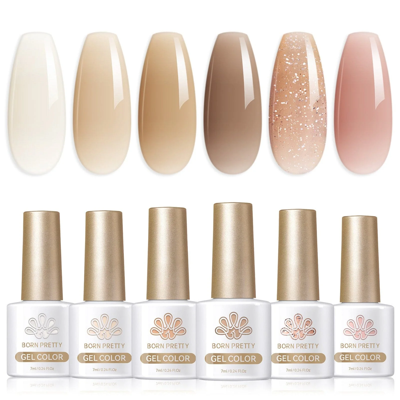6 Colors Jelly Gel J32 Secret Garden 7ml